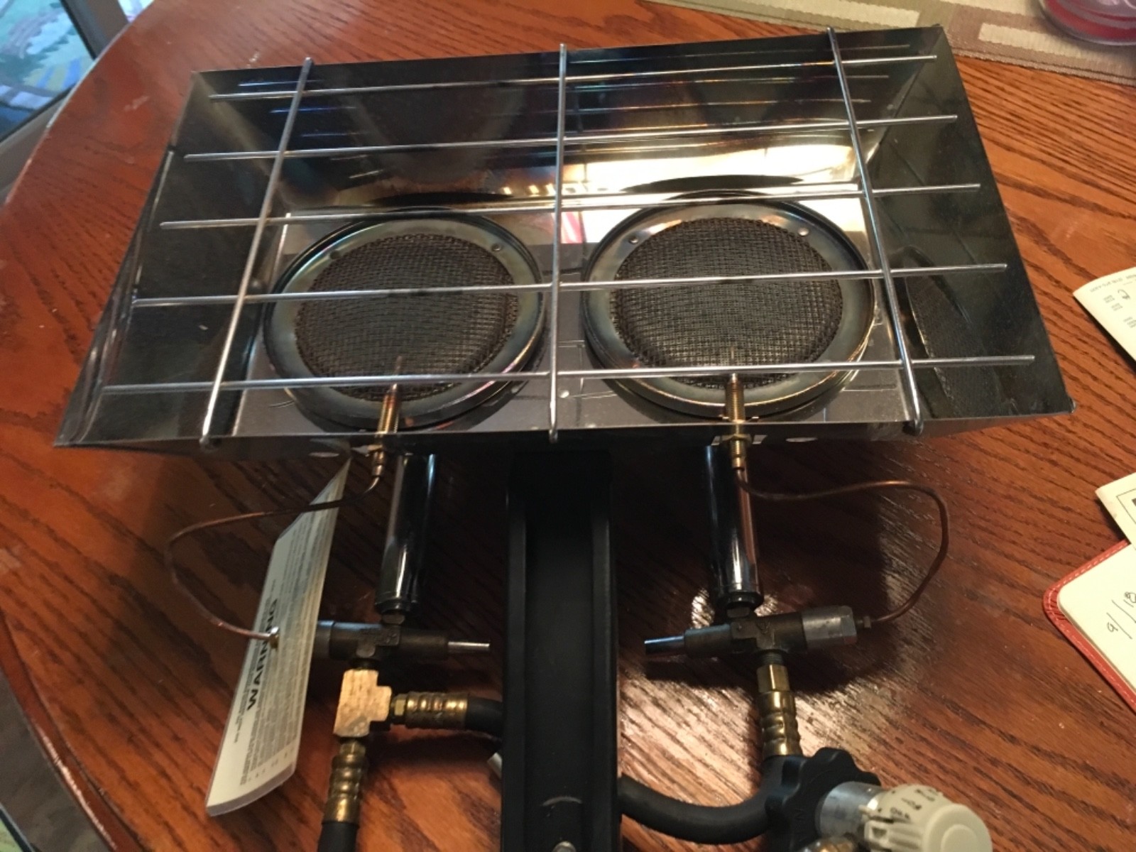 Pauline Wind Resistant Extra Duty Propane Heater   model 2000