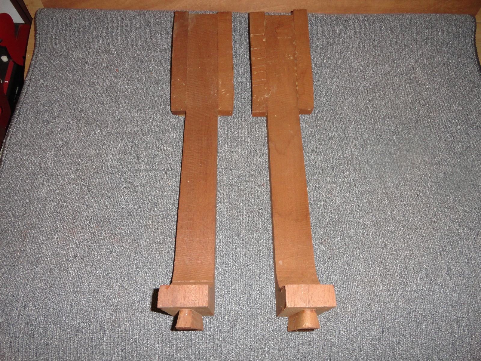 Vintage Mahogany Acoustic Guitar Neck Blank Lot