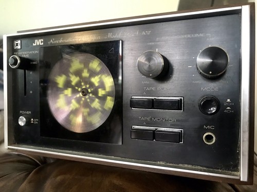 Rare JVC ECA 102 Stereo Spring Reverberation Amplifier Vintage Reverb