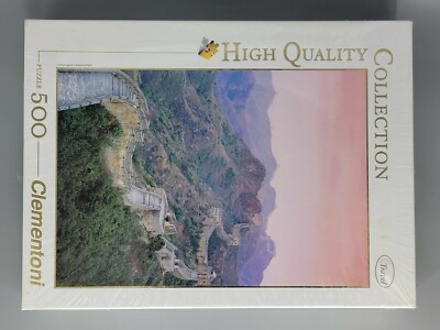 Clementoni ''The Great Wall'' 500 Piece Puzzle High Quality Collection NEW SEALED