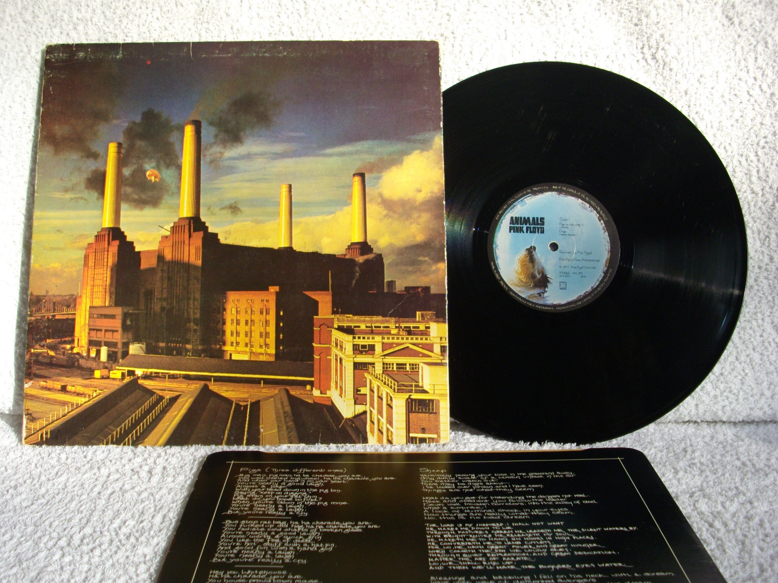 英LP Pink Floyd Animals SHVL815 HARVEST /00400 Pink Floyd ‎– Animals , Harvest ‎– SHVL 815, Vinyl, LP