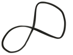 Joint_pour_cadre_Portière_gauche_arrière_Mercedes_W166_ML_350_11-15