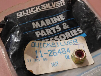 MERCURY Quicksilver 11-26484 NUT JAM LOCK NUT BRAND NEW OE FAST FREE SHIPPING!!!