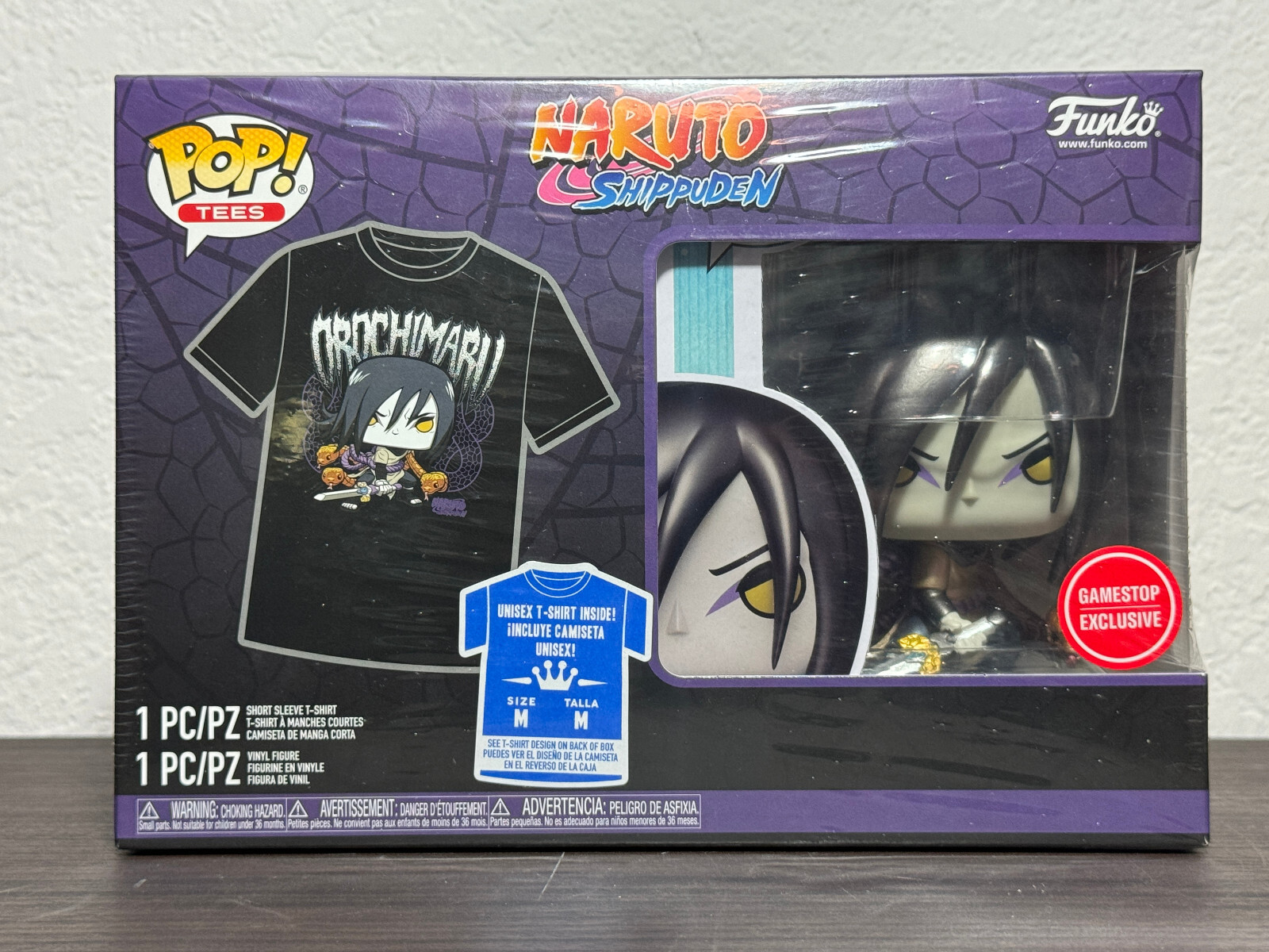 ナルト 疾風伝 大蛇丸 + T-shirts POP! FUNKO ファンコ Funko POP! Naruto Shippuden Orochimaru And Short Sleeve T