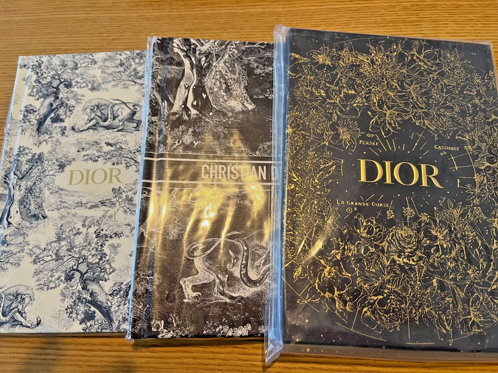 3notebooks- Christian Dior Notebook NEW from JAPAN Authentic