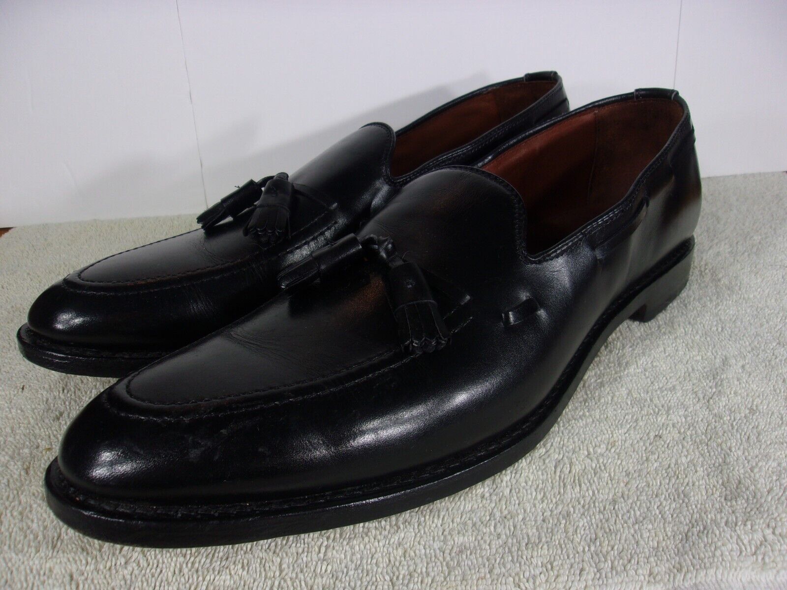 Allen Edmonds Grayson Size 14 A Black Leather Tassel Loafer Allen Edmonds Grayson Size 14 A Black Leather Tassel Loafer