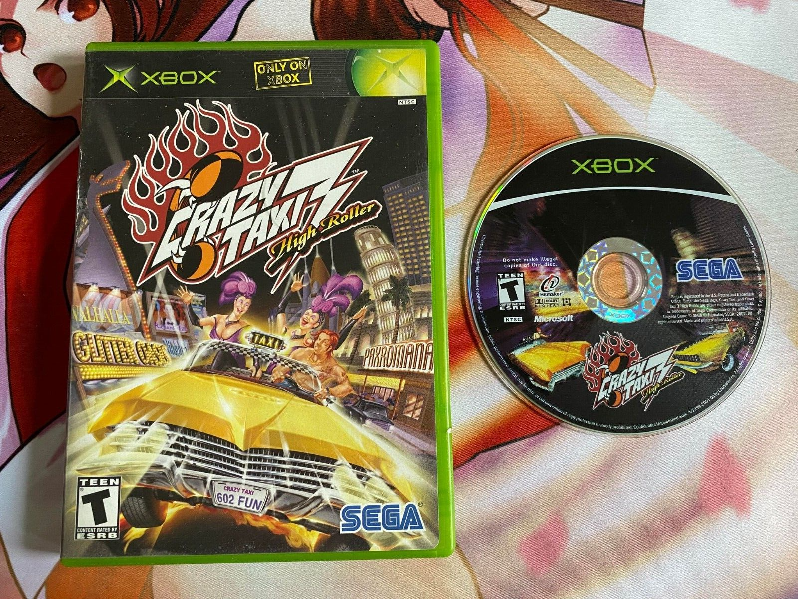 Crazy Taxi 3: High Roller (Microsoft Xbox, 2002) Tested Crazy Taxi 3: High Roller (Microsoft Xbox, 2002) Tested