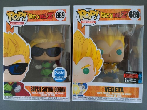 Funko Pop Dragon Ball Z Bundle Funko Shop Exc Super Saiyan