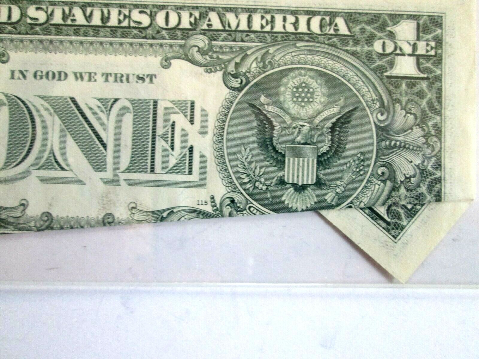 1999 Federal Reserve Note Fr. 1924-A - Double fold over error! PCGS AU-58PPQ!