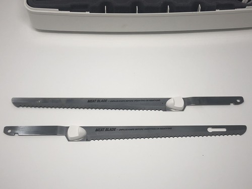 GE Electric Knife Carving Set With Case 106612 Complete