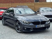 2018 BMW 4 Series 2.0 420d M Sport Auto Euro 6 (s/s) 2dr CONVERTIBLE Diesel Auto