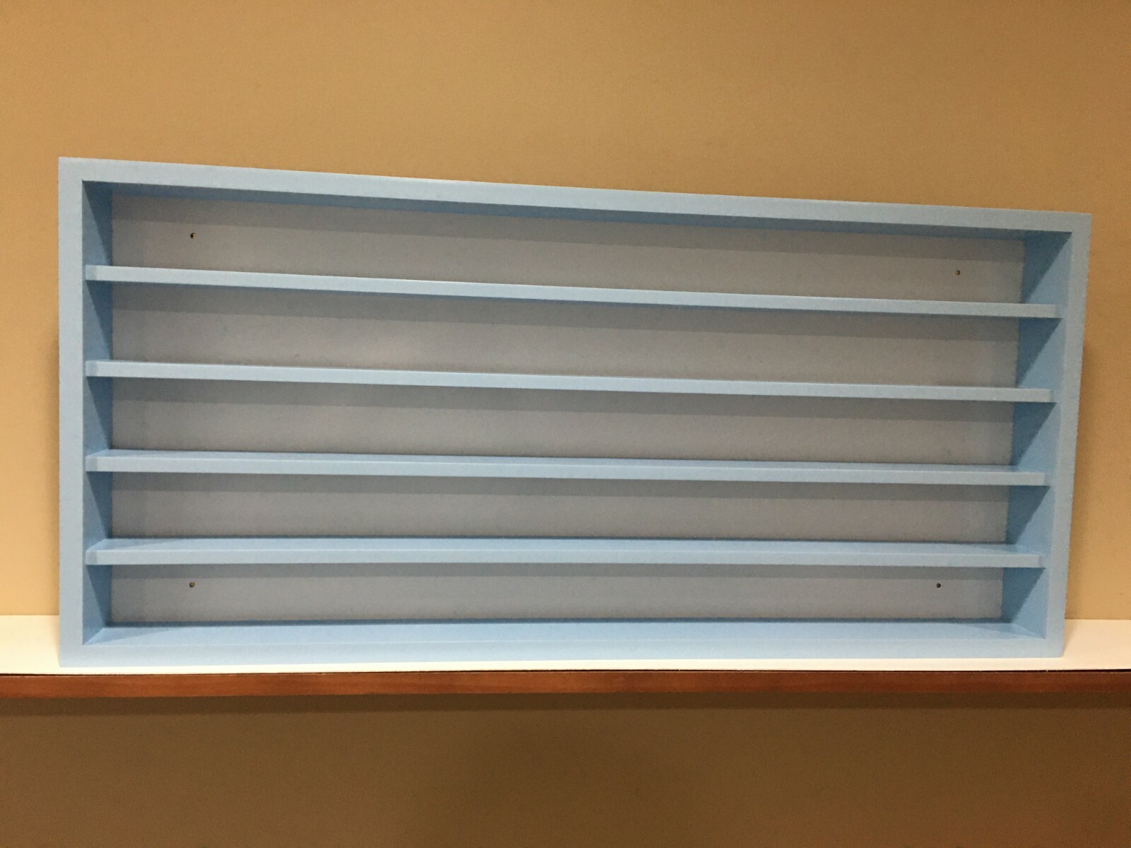 Display case cabinet shelves for diecast 1/43 scale cars - 5 Compartments