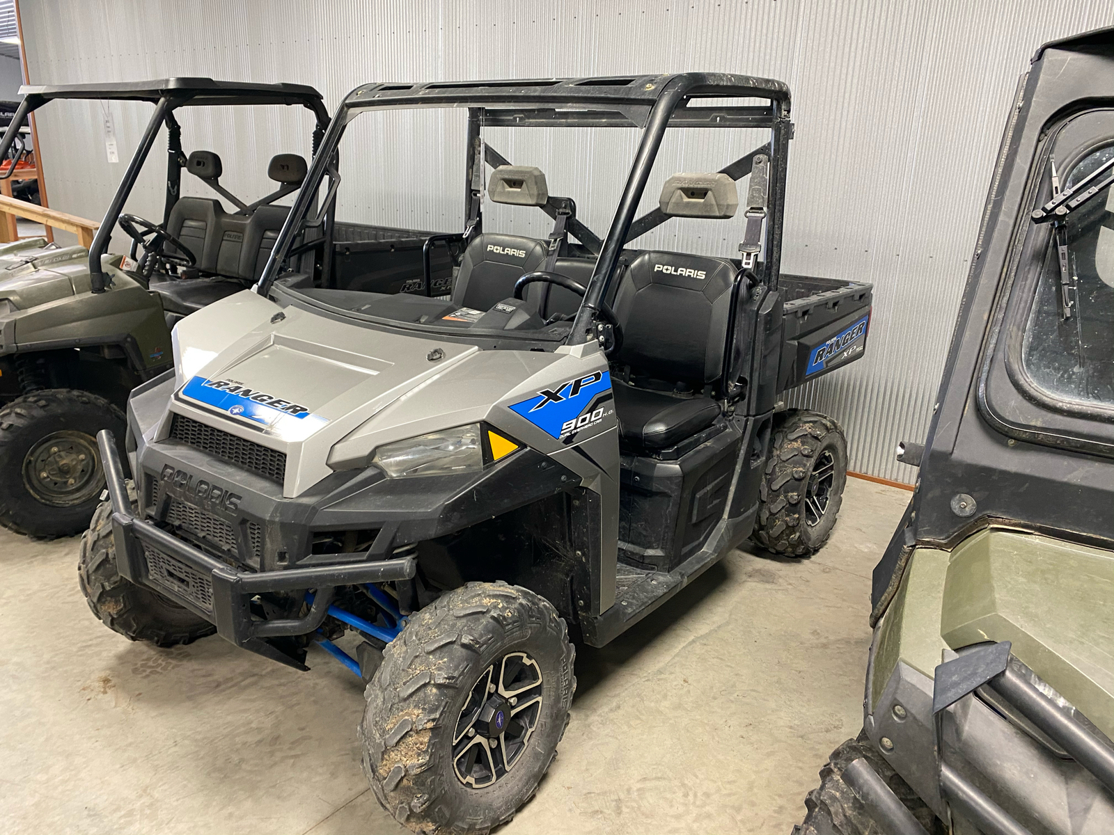 2017 Polaris Ranger Xp 900 Eps Silver Pearl