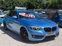 2018 BMW 2 Series 218i Sport 2dr [Nav] Step Auto COUPE PETROL Automatic