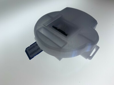 Custom 3D Printed SD Extender Mount for Nintendo GameCube GCLoader Mod