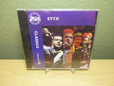 Classics, Vol. 15 by Styx (CD, Oct-1990, A&M (USA)) BMG Club Brand New