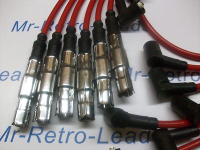 Rouge 7 mm Performance Ignition Leads VR6 CORRADO VR6 PASSAT OBD1 Qualité HT Leads