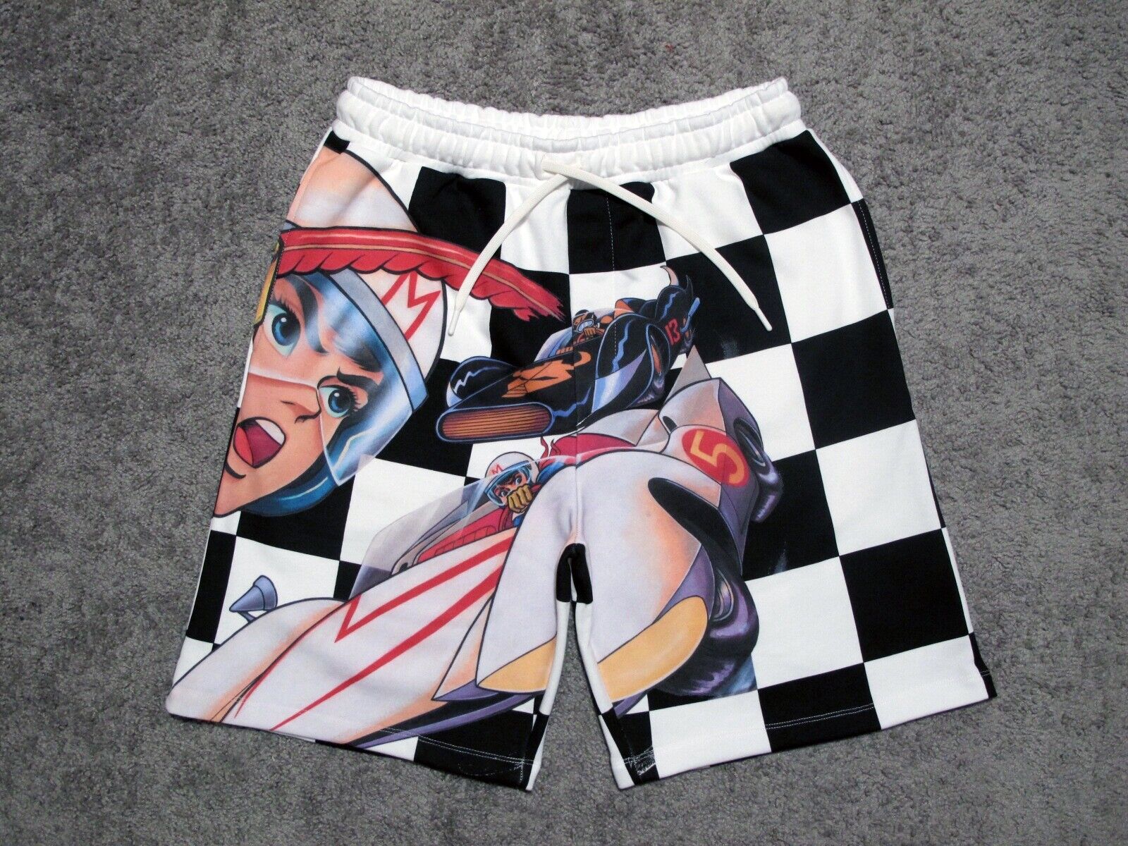 Zara x Speed Racer Tatsunoko Production mens checkered Zara x Speed Racer Tatsunoko Production mens checkered
