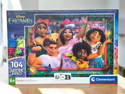 Puzzle clementoni Encanto 104 pièces glitter effect Neuf blister