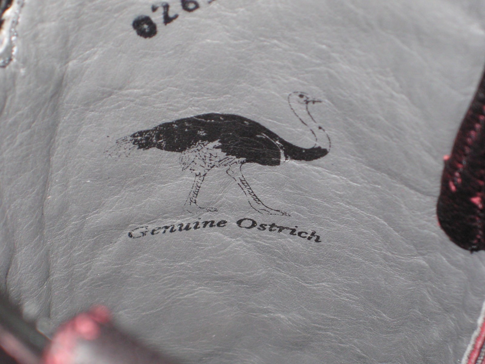 Pre-owned Los Altos Boots Los Altos Cherry Genuine Snip Toe Ostrich Leg Western Cowboy Boot (d) 940518 In Cherry Black