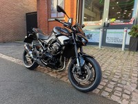 2025/75 reg Kawasaki Z900 performance naked motorcycle ex demo only 126 miles
