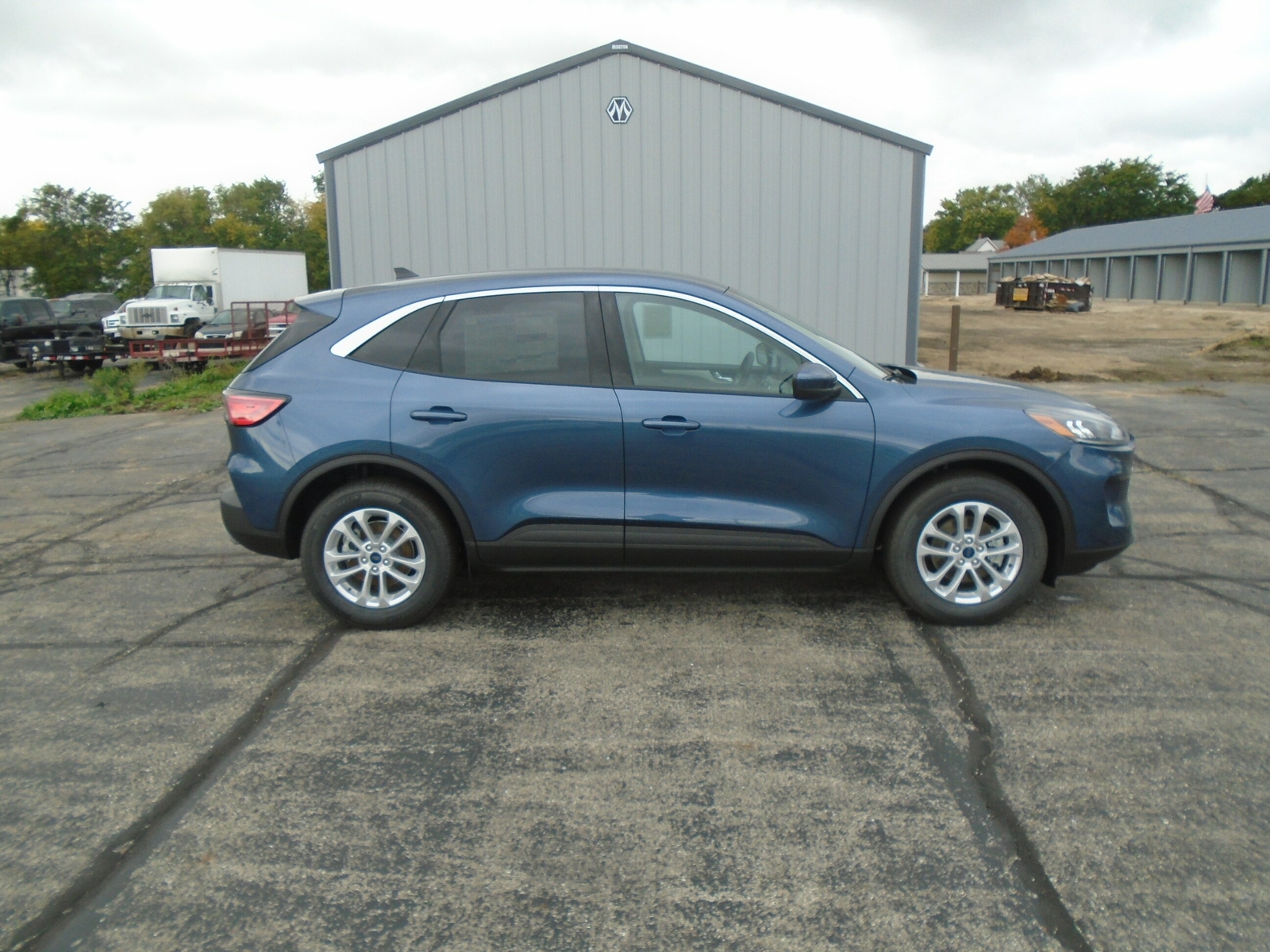 2020 Ford Escape Se 12 Miles Blue Metallic Suv 1.5l Ecoboost Engine
