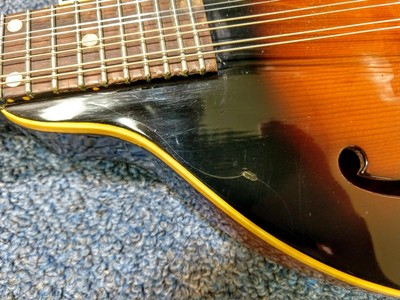 1969 Gibson A-40 Sunburst A Style Mandolin With OHSC