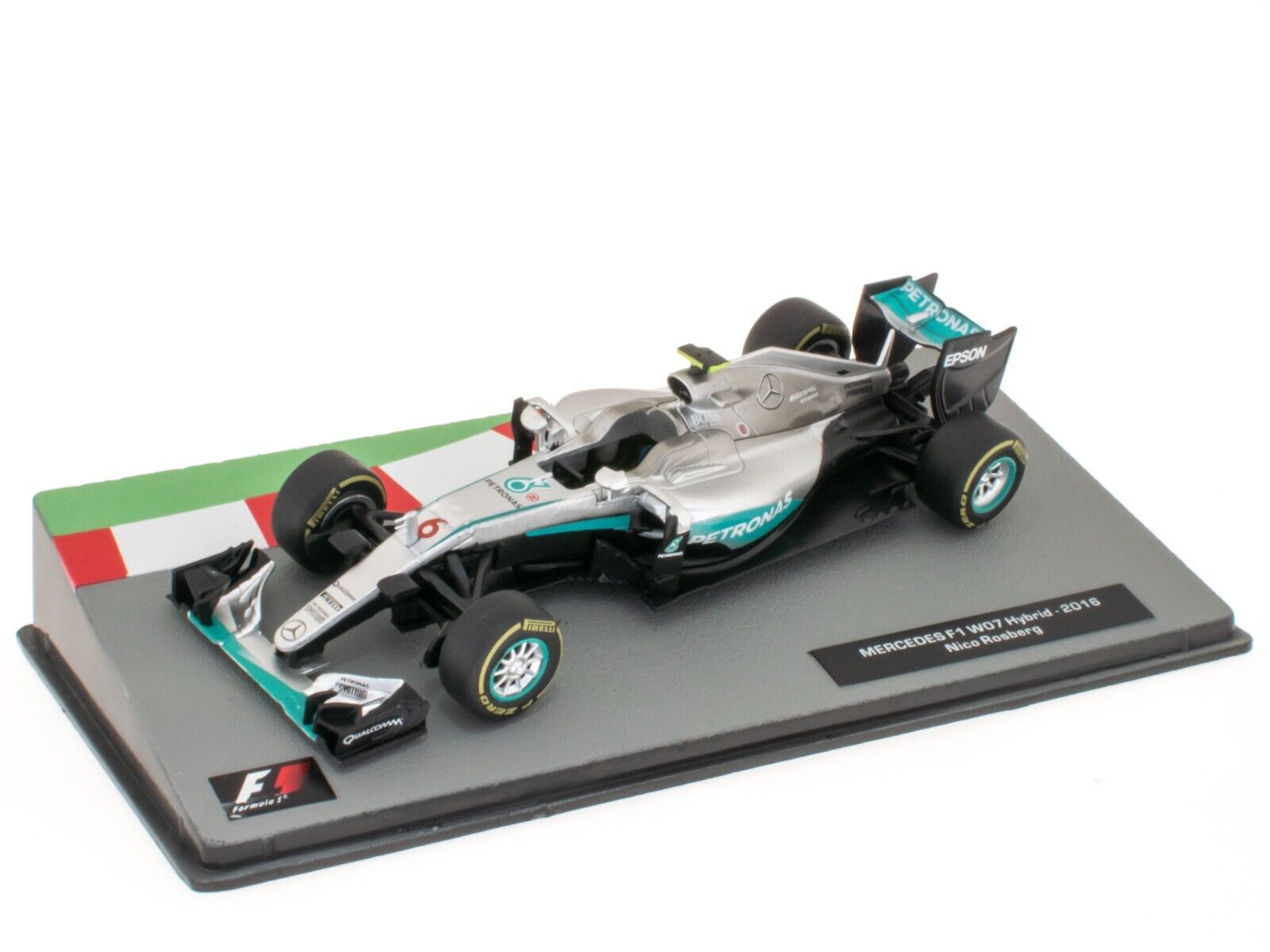 Minichamps 1:18 Lewis Hamilton Mercedes F1 W07 Hybrid #44