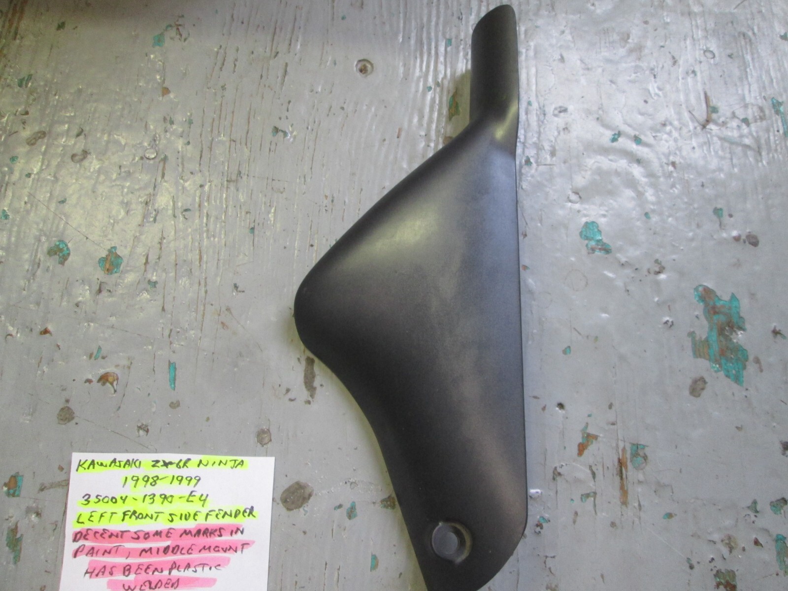 Fender - 専用出品 Black Front Fender Mudguard Fairing Fit For Kawasaki Ninja