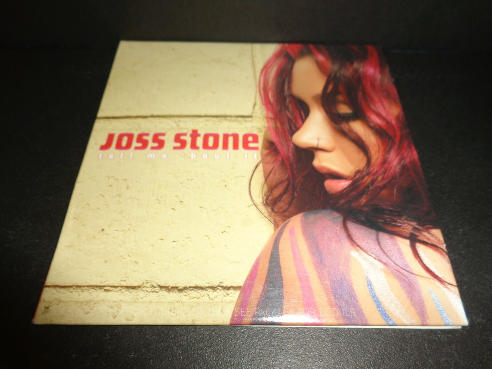 Pana TELL ME 'BOUT IT by JOSS STONE-Rare Collectible Promotional Single