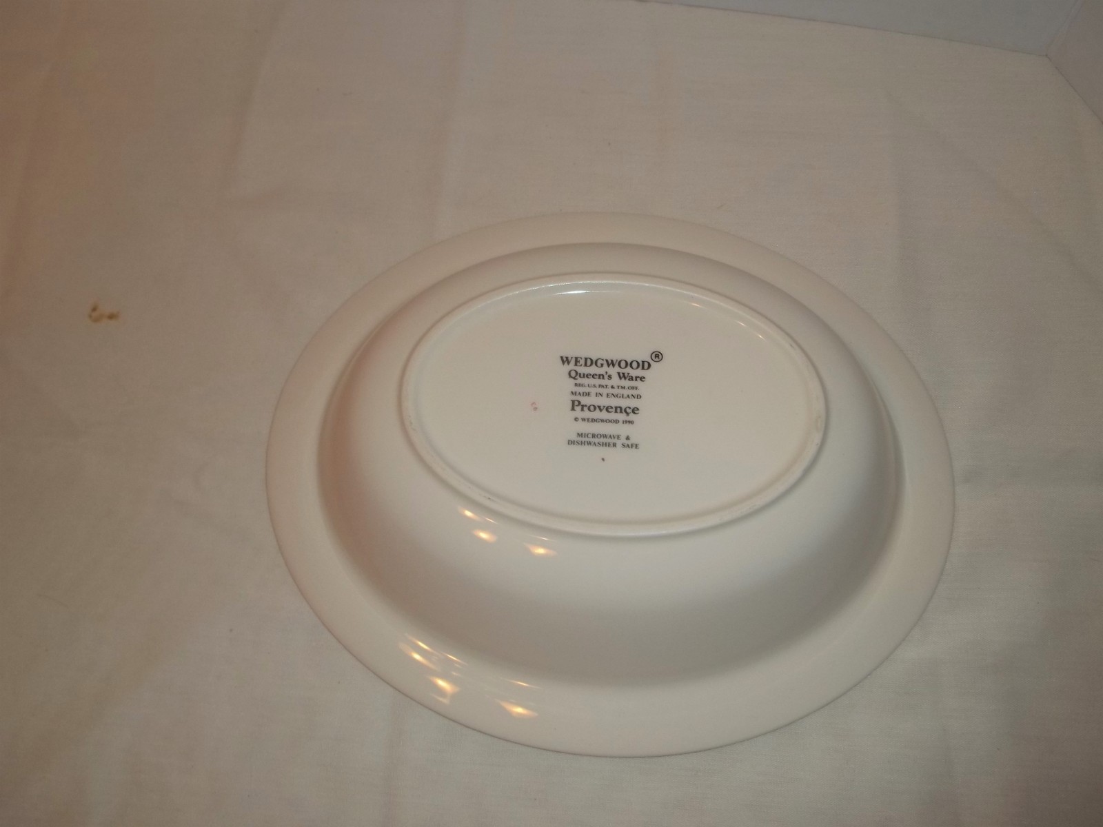 Wedgwood Queen's Ware Provence Oval Vegetable Bowl-Fruit