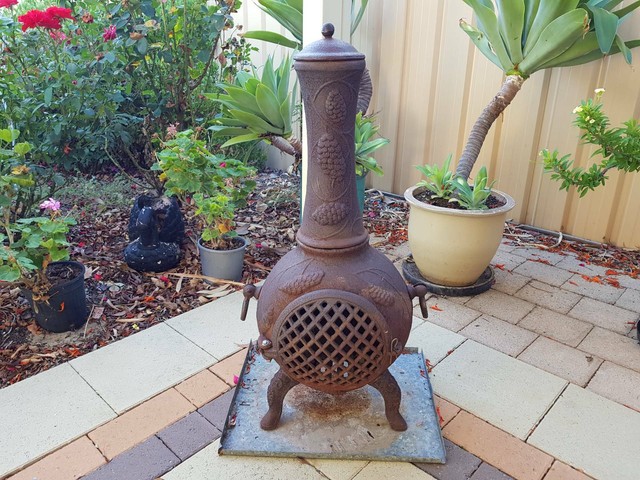 pot belly chiminea