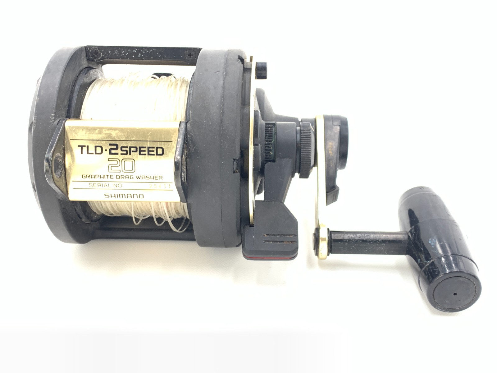 【Shimano TLD 2 SPEED 20 電動リール】 Shimano TLD 2-Speed TLD20IIA Conventional Fishing Reel