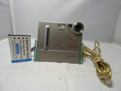 Casio EXILIM S2 2.0MP Digital Camera - Comes with a rare docking station.