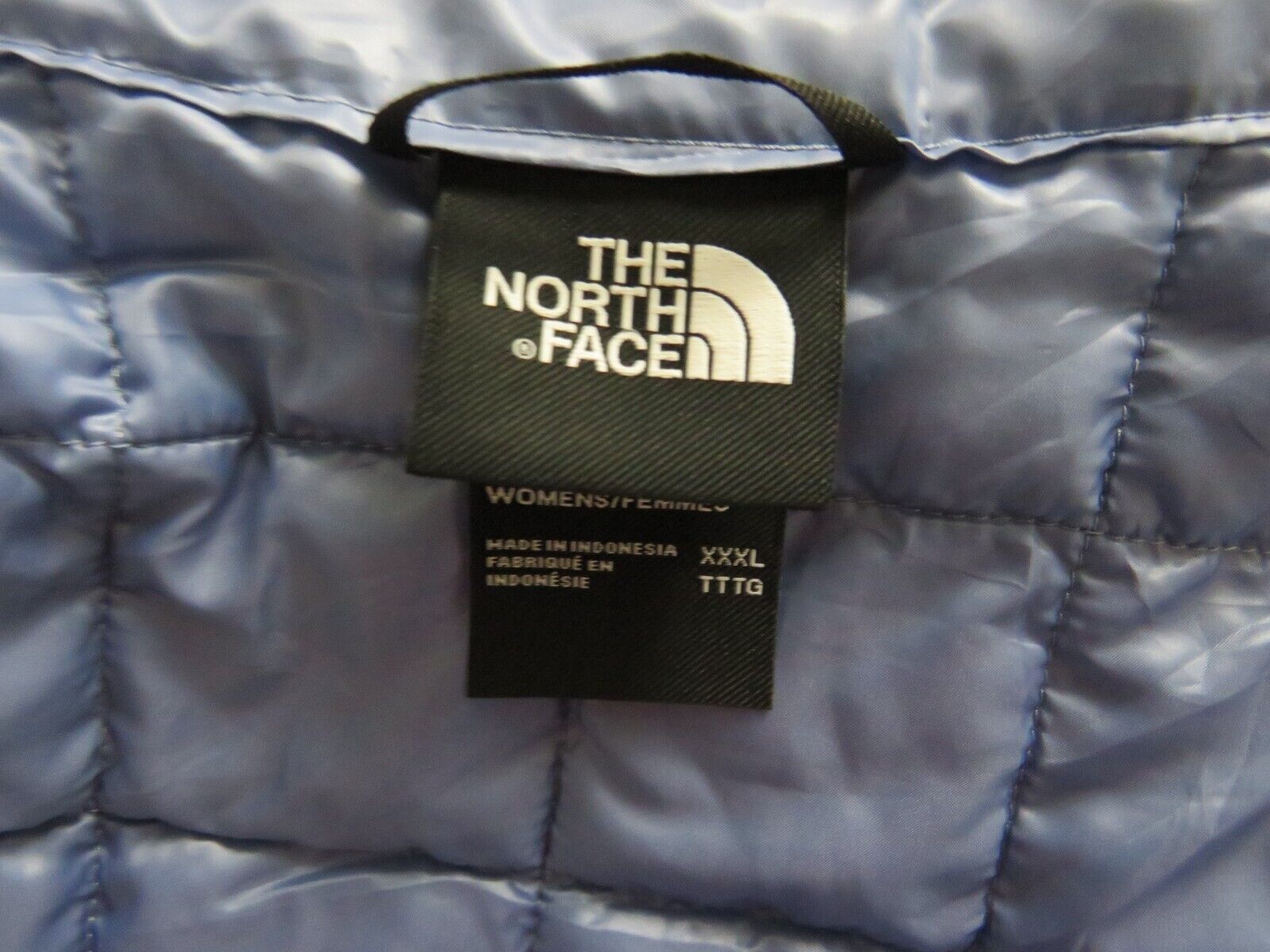 Pre-owned The North Face Womens  Thermoball Triclimate Waterproof Insulated Parka Jacket B In Blue