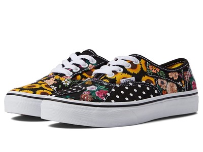 Кроссовки и кроссовки для девочек Vans Kids Authentic Patchwork (Little Kid)