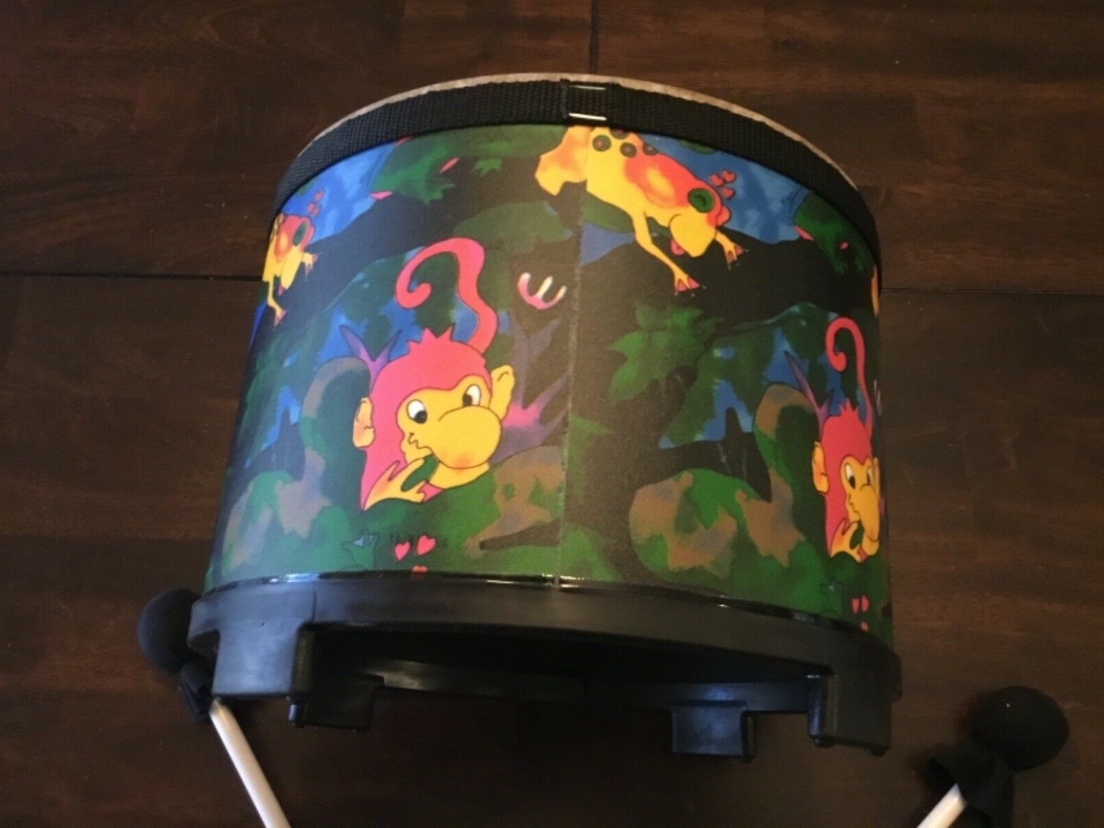 REMO KIDS PERCUSSION RAIN FOREST FLOOR TOM USED