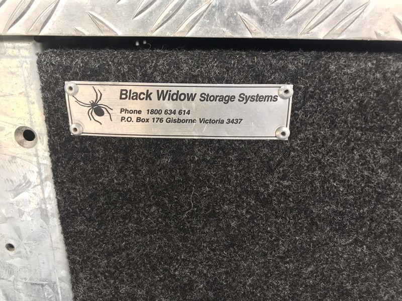 Black Widow 4wd Storage Drawers Other Parts Accessories