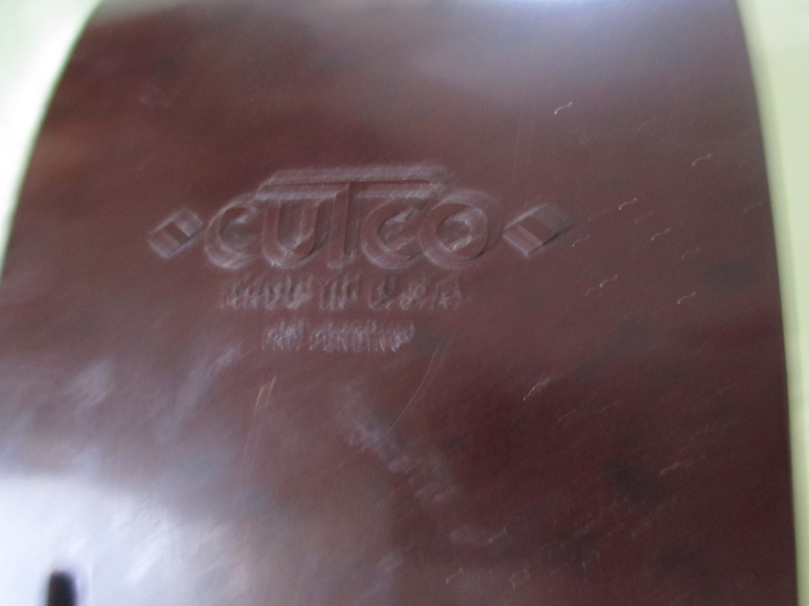 VINTAGE CUTCO SET: 2-PRONG CARVING FORK & 3-PRONG TURNING FORK w/CUTCO HOLDER