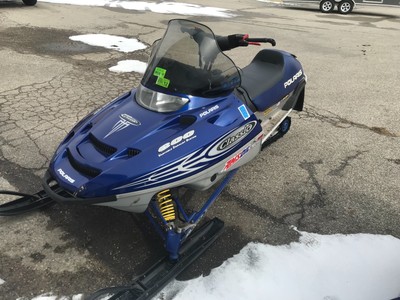 2002 Polaris Classic 600 snowmobile ISSUE read description