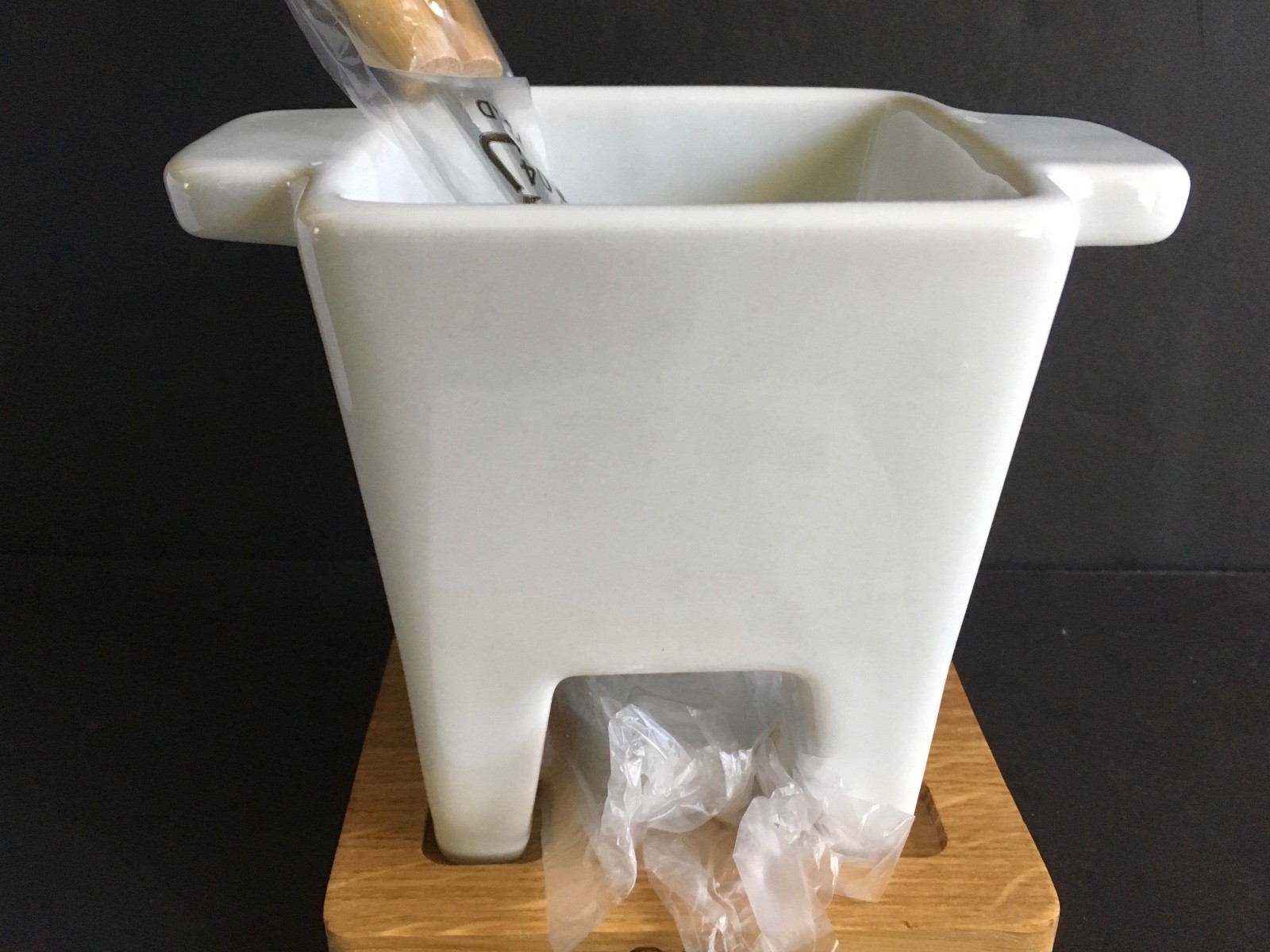 Bosky Holland Cheese-Chocolate Fondue Ceramic White Collection