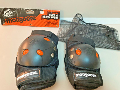 Pacific Cycle Mongoose GEL BMX Knee and Elbow Pads #MG506-3, Youth Size 8-14