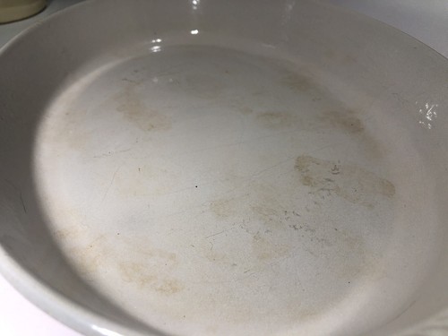 Le Creuset #36 Flame Orange Au Gratin Oval Open Baker Enamel Cast Iron Vintage