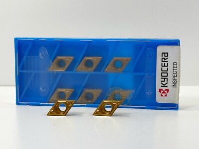 KYOCERA DCMT3251HQ DCMT11T304HQ New Carbide Inserts TJQ01861 Grade CA5515 8pcs