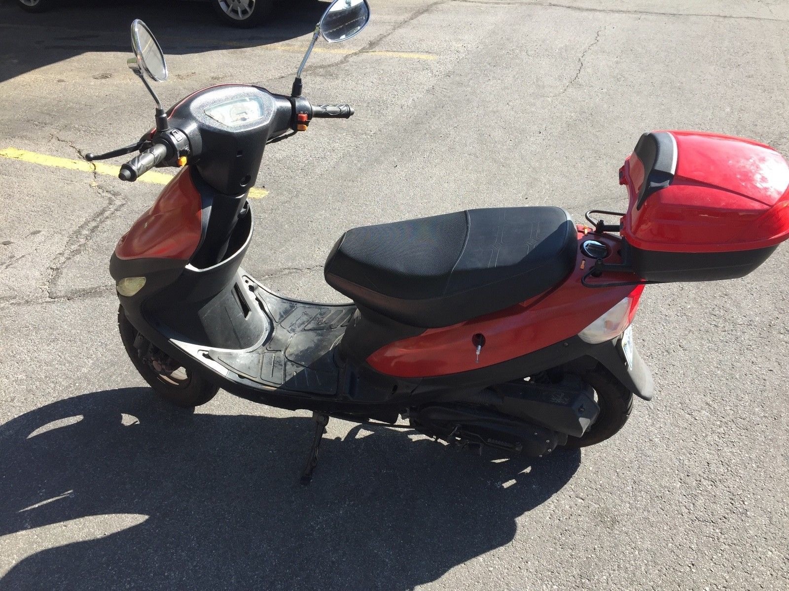 2017 Taotao Motor Scooter Moped Fast Bike (Phantom Red)