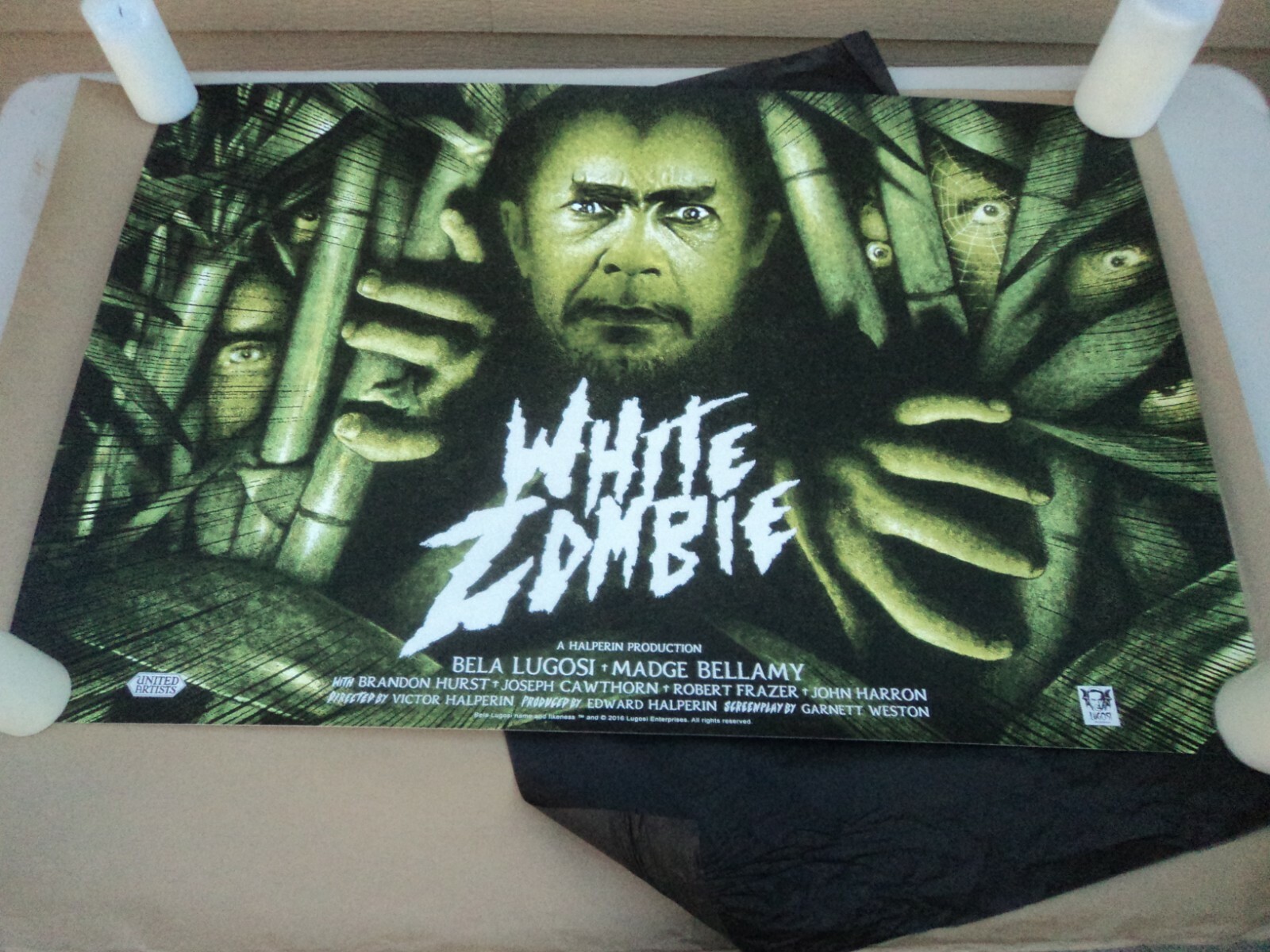 希少 ZOMBIE WHITE ポスター 希少 ZOMBIE WHITE ポスター