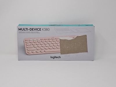 Logitech Multi-device K380 Wireless Bluetooth Keyboard - Rose