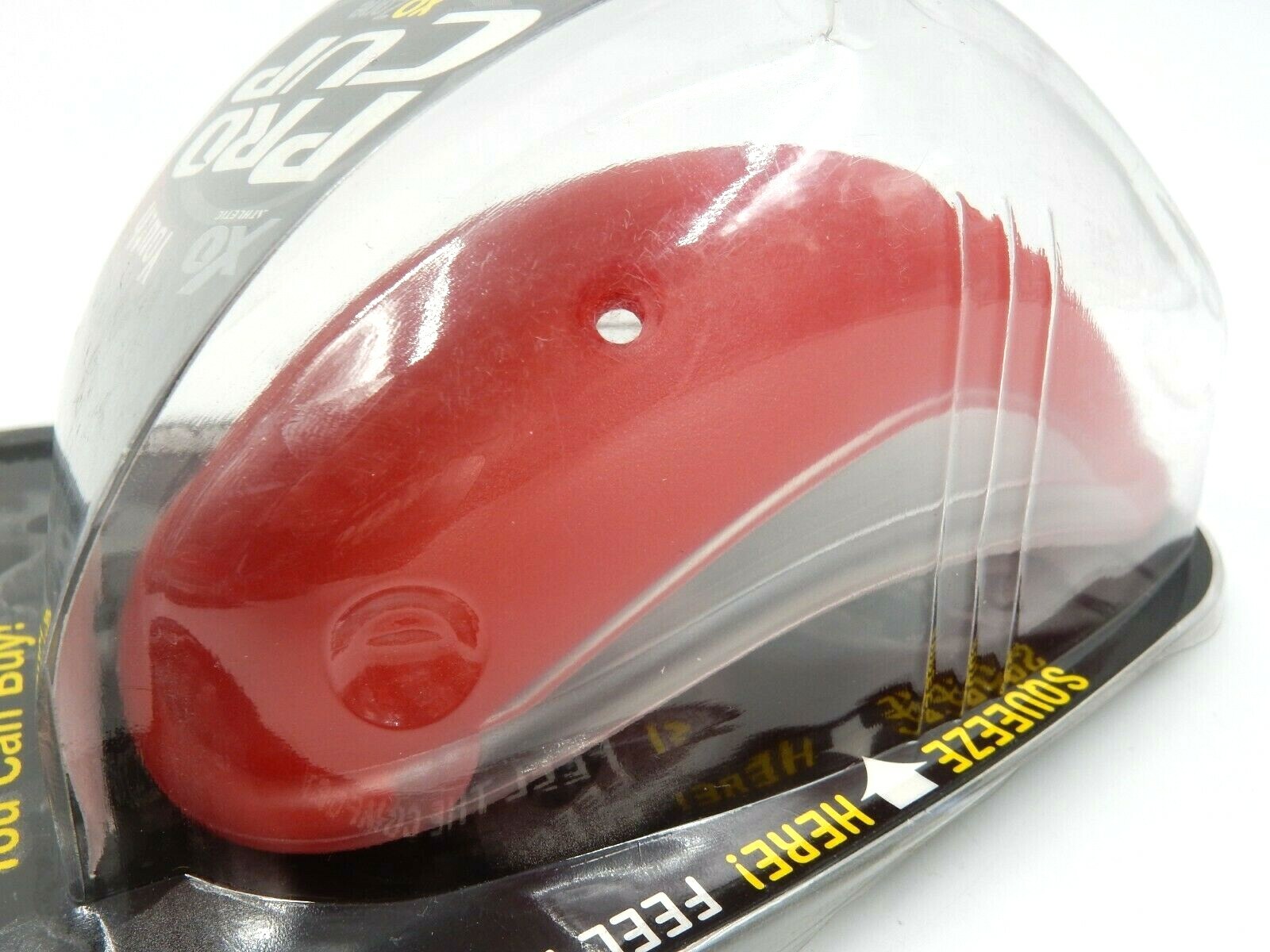 NEW NOS XO ATHLETIC PROCUP SOFT AND FLEXIBLE YOUTH PROCUP MODEL 263Y ~ RED