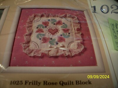 Stamped or Counted Cross Stitch Kits - VTG. - THE CREATIVE CIRCLE - U-PICK 1