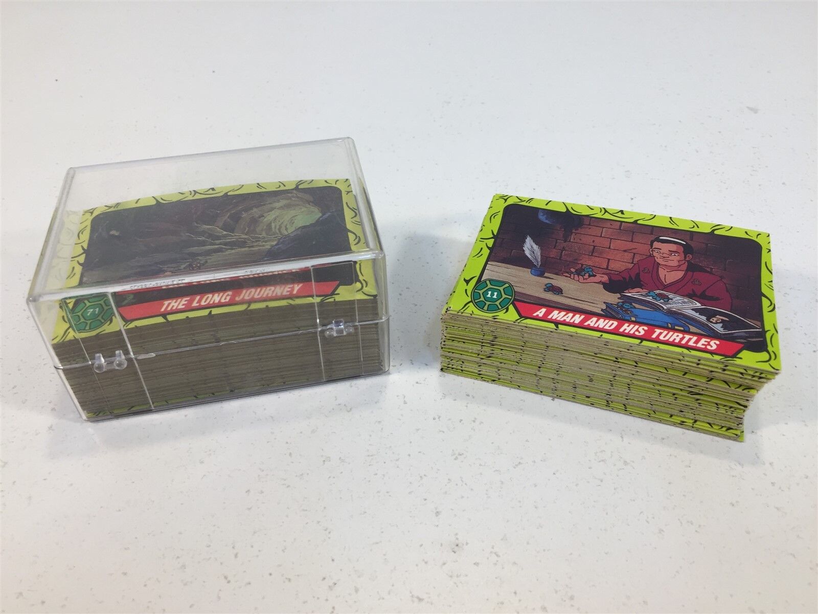 Vintage 1990 Teenage Mutant Ninja Turtles Trading Cards Mirage...